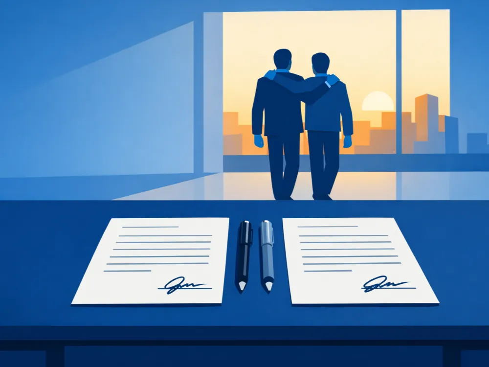 Cómo se organizan los socios desde el inicio